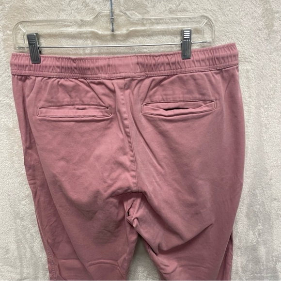 Across the pond pink jogger pants slim fit men’s medium - Picture 3 of 7